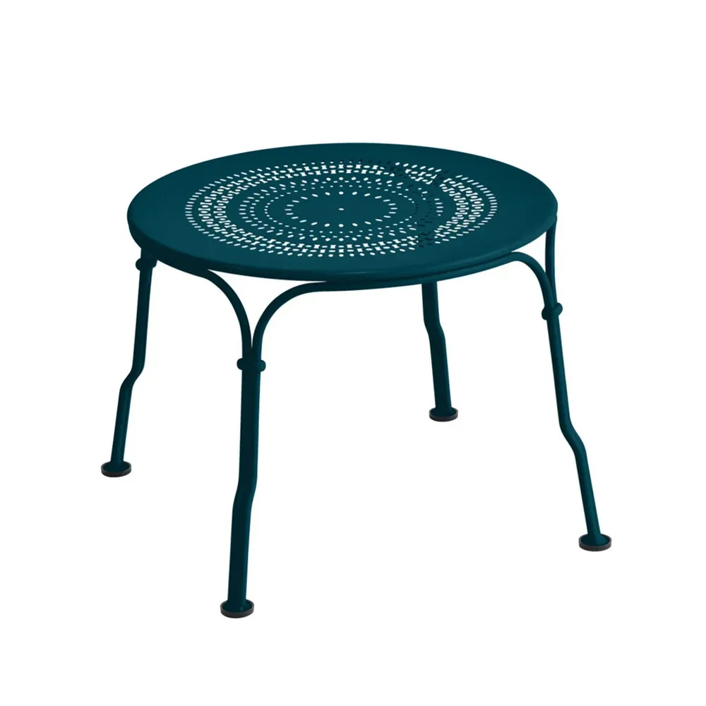 Fermob 1900 bord lågt Acapulco blue (blå)