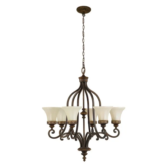 Elstead Lighting - Drawing Room Ø70 - Taklampa - Brons