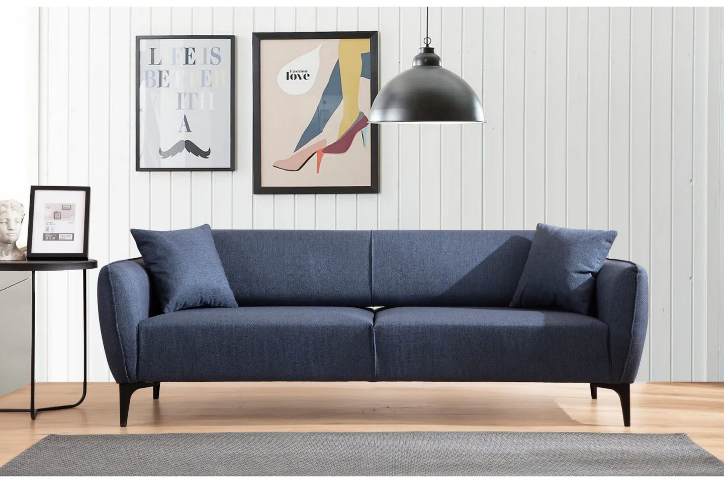Rossland Soffa 3-sits - Blå