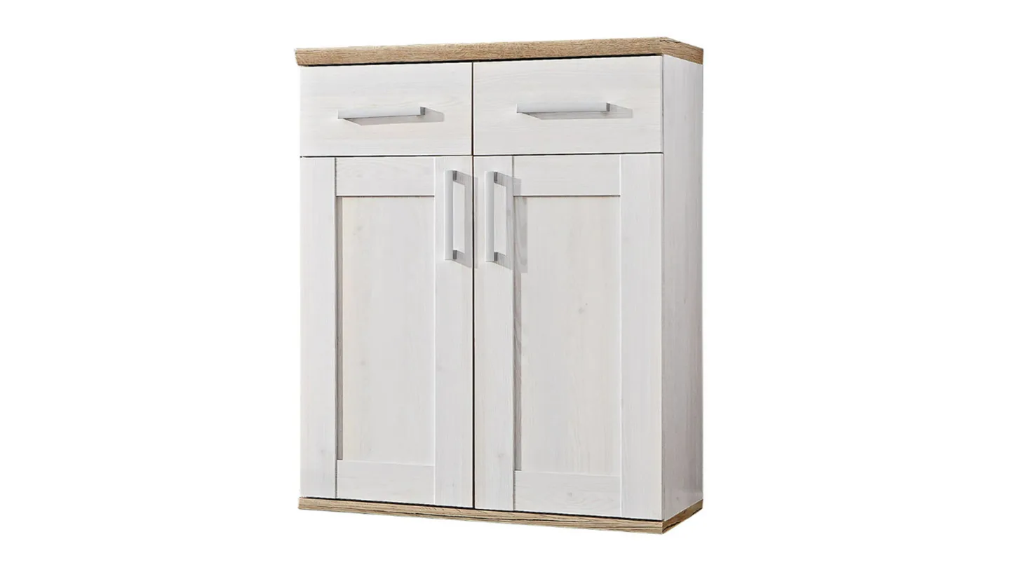 Schuhschrank Sibiu Lärche 96 x 91 cm 2-türig - ROMANCE