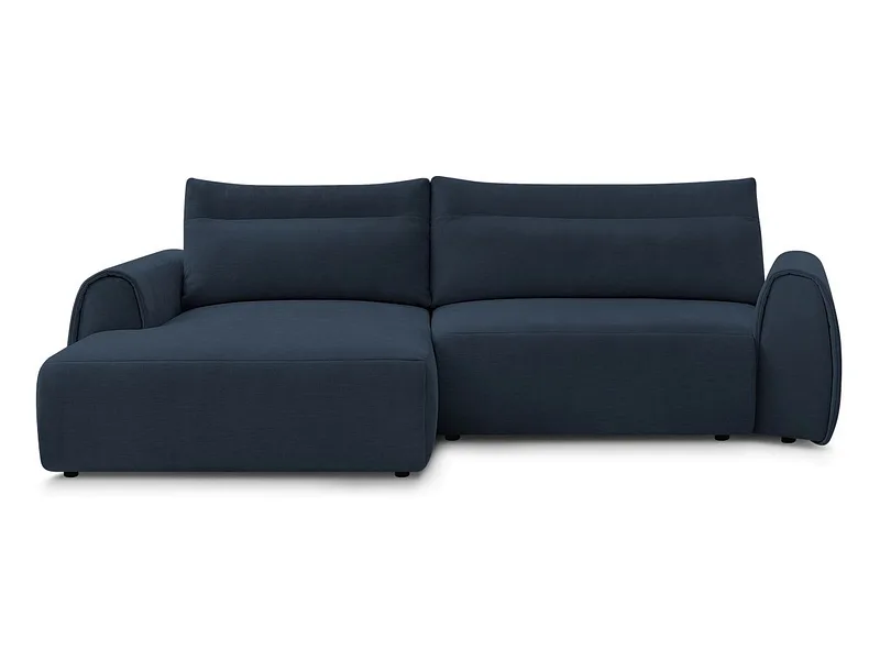 Ecksofa BOBOCHIC ADEN Stoff dunkelblau
