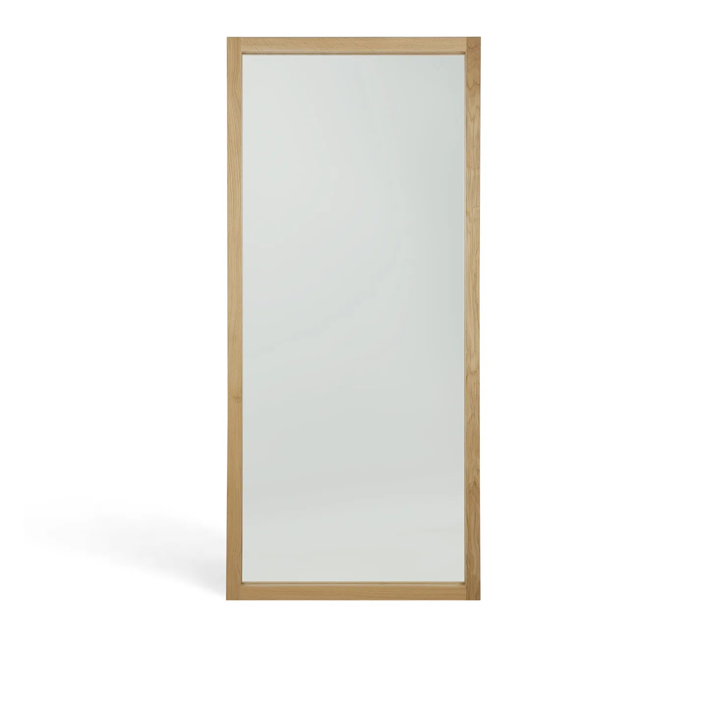 Ethnicraft - Light Frame Floor Mirror - Oak - Golvspeglar - Alain Van Havre - Träfärgad - Trä