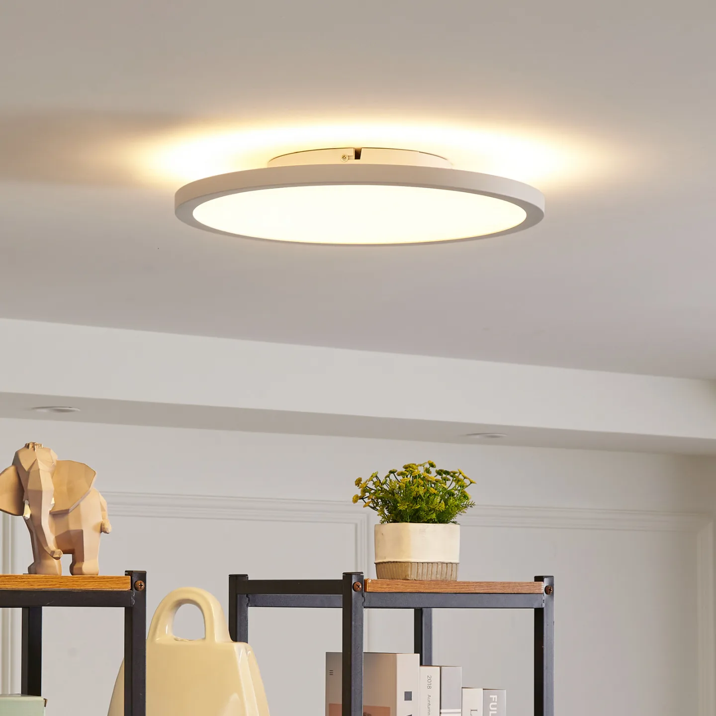 Brenda Deckenleuchte Ø40 White - Arcchio - Wohnzimmer - Modern - Kunststoff - Rund