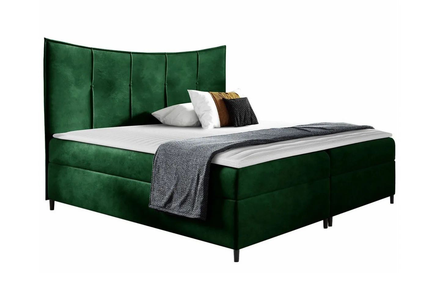 Boisdale Sängram 140x200 cm Dark green -