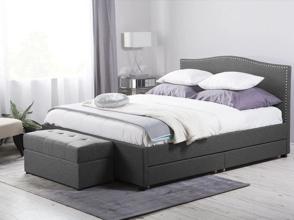 Montpellier Dubbelsäng 180\|200 cm - Grå