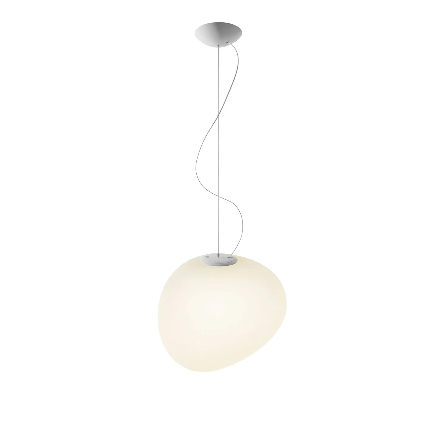 Foscarini - Gregg Media - LED - Pendellampor - Ludovica & Roberto Palomba - Vit