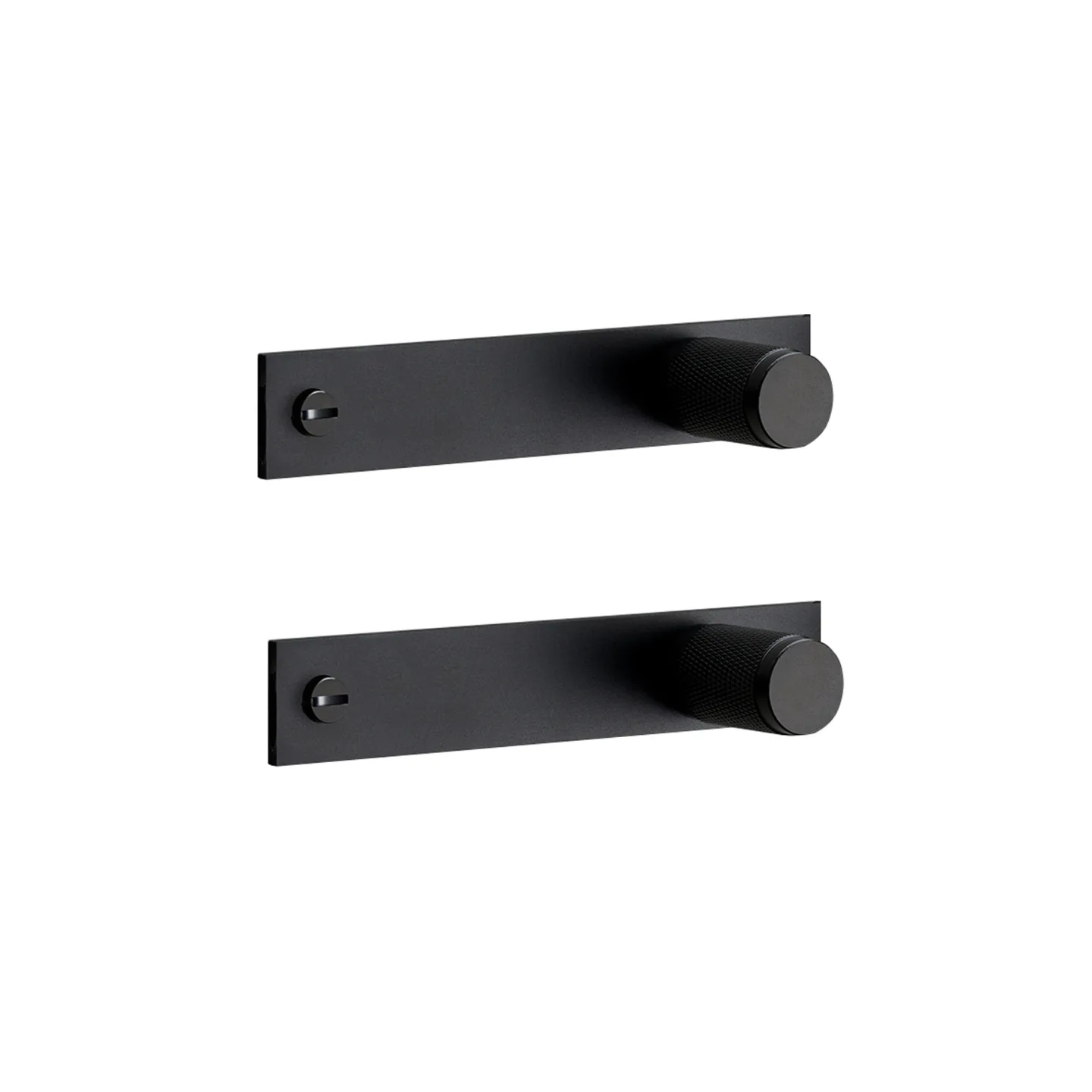 Buster + Punch - Furniture Knob / Plate, Black (Boxed Set of 2) - Krokar - Massimo Buster Minale - Svart