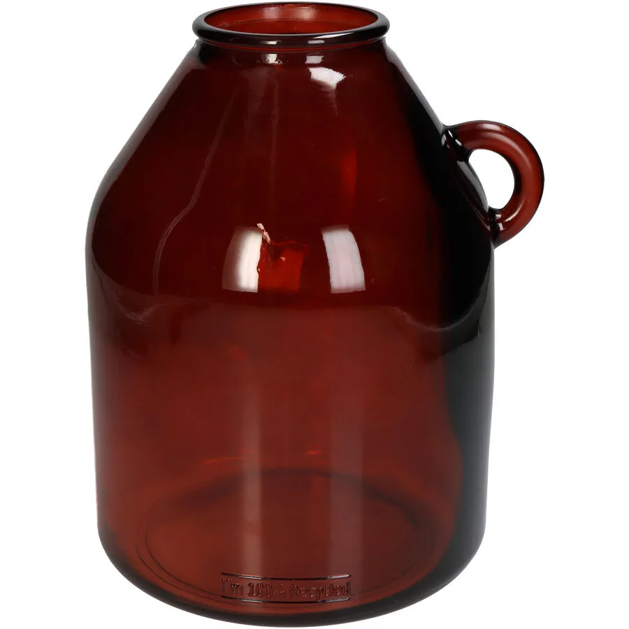 Vase Myko Rot Glas 25.5 cm
