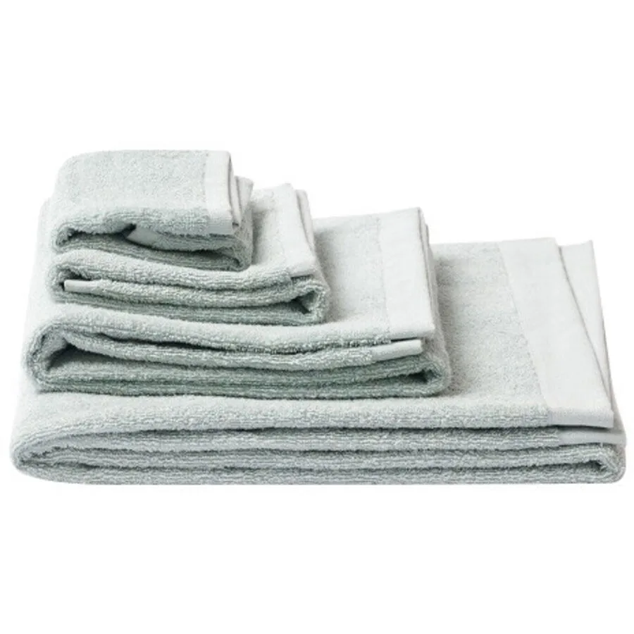 Journey Living Duschtuch Garda Ice blue Baumwolle/Hanf