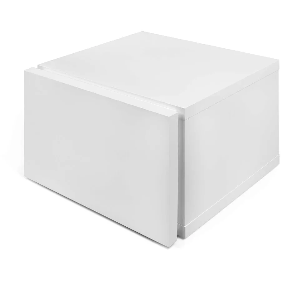 Nachttisch Fluent Weiss Holzwerkstoff B 45 H 31 cm