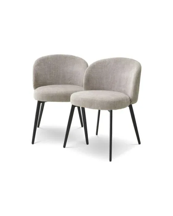 Lloyd matstol sisley grey 2-pack