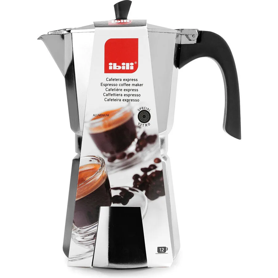 Espresso-Kocher Ibili Silber Aluminium