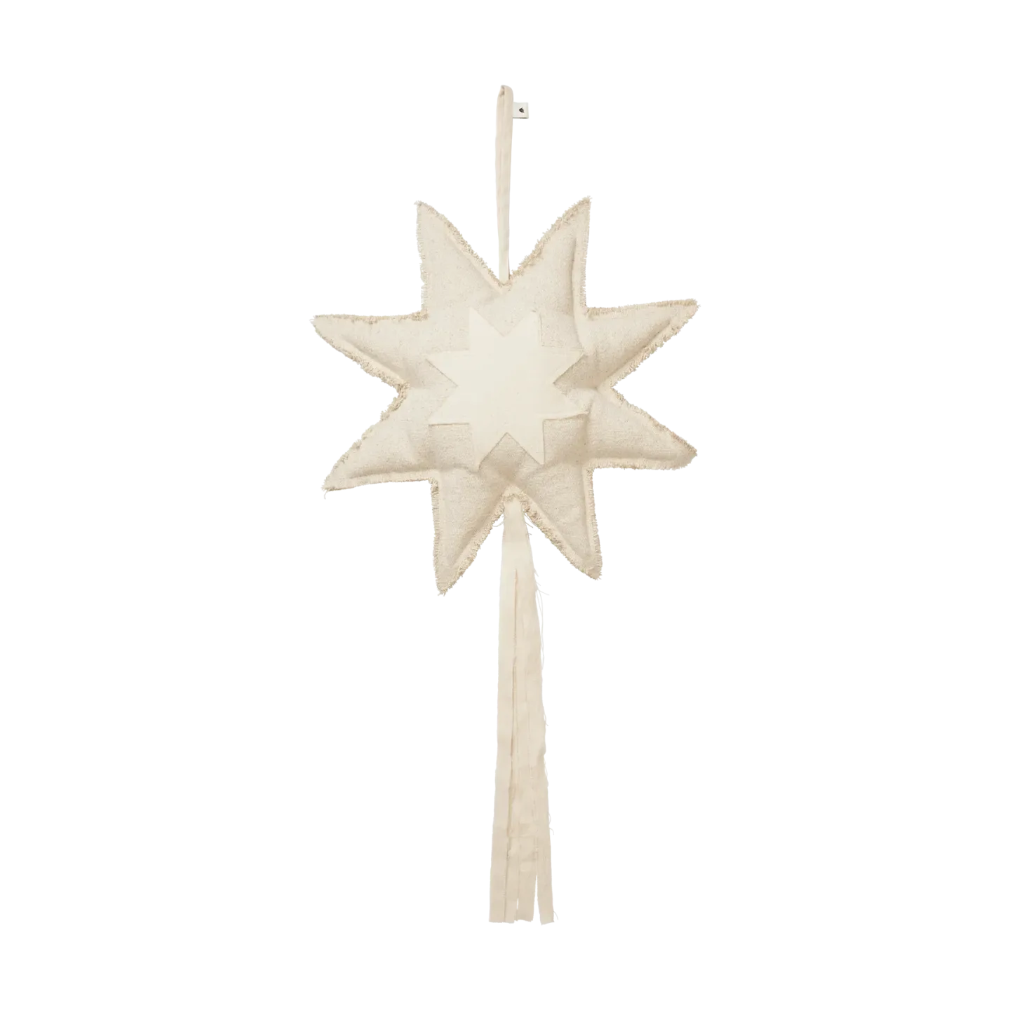 Ferm Living Vela window ornament dekorationshänge 50x88 cm Natural