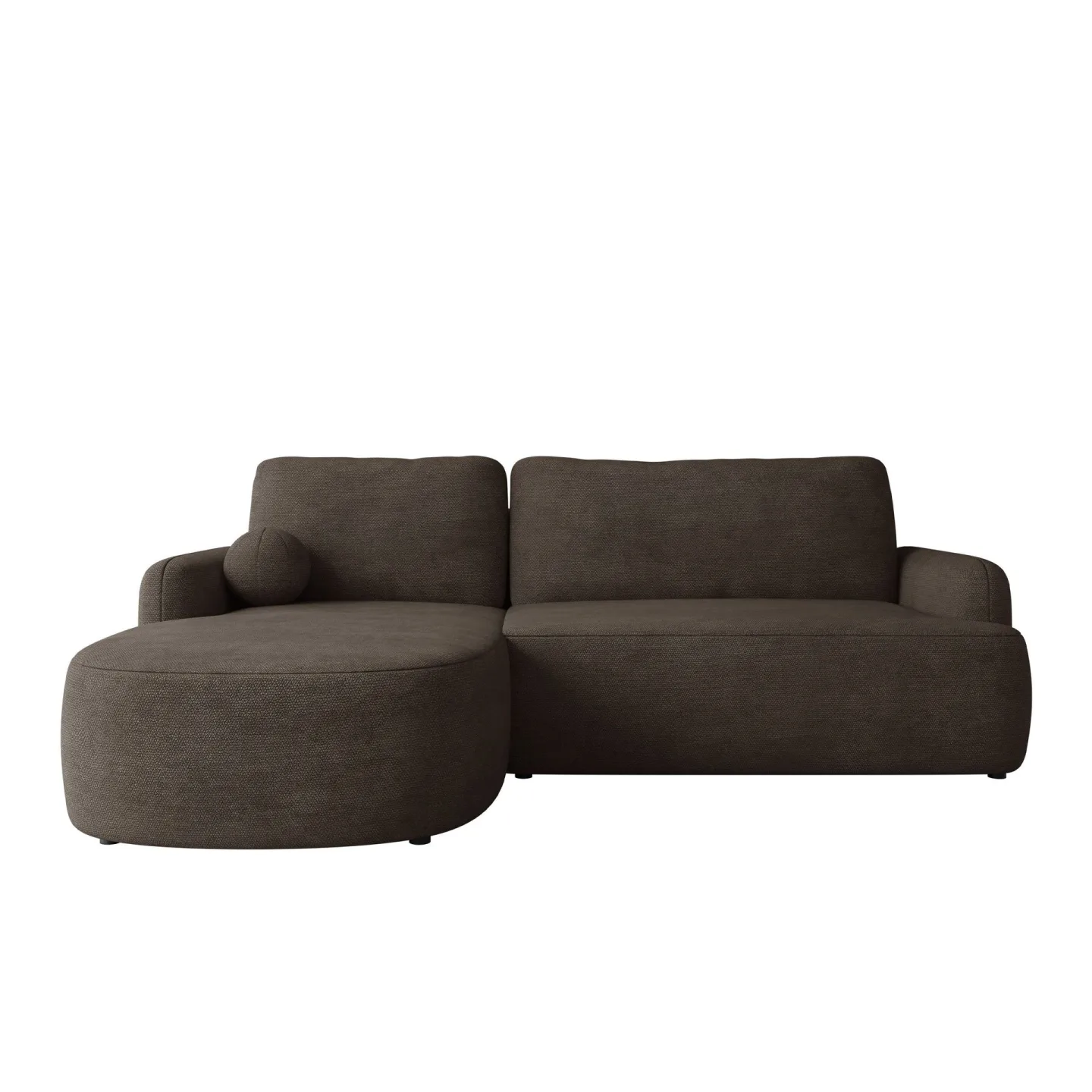 Branrel 3-sits Soffa med divan - Brun