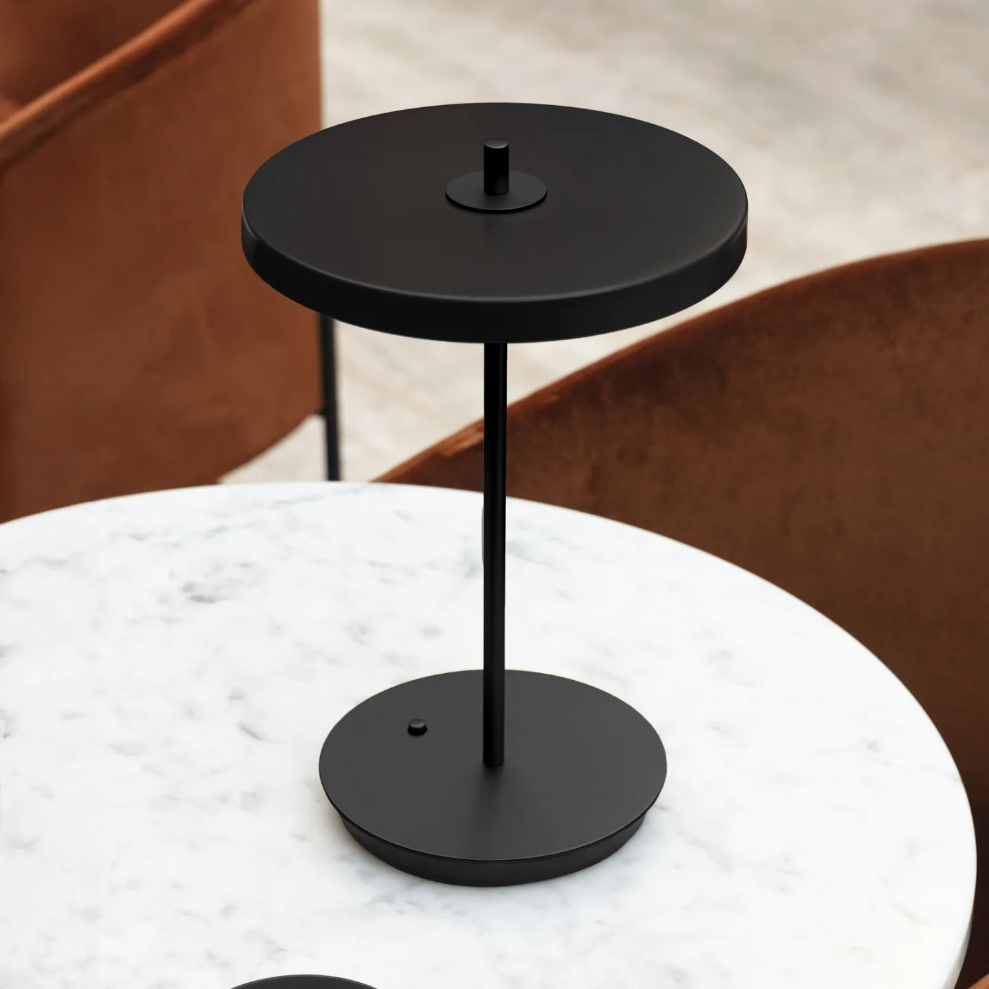 Asteria Move Portable Bordslampa Black - UMAGE - Vardagsrum - Design - Metall - Med lampskärm