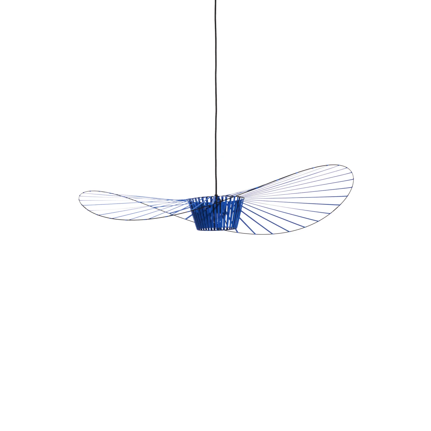 Petite Friture - Vertigo pendellampa liten 110cm blue - Pendellampor - Constance Guisset - Blå - Metall