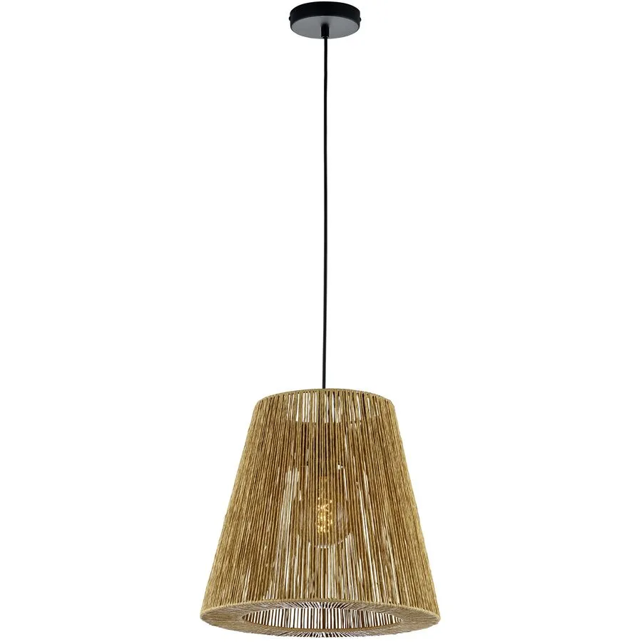 Pendellampe Cedric Braun Metall 38 cm 120 cm