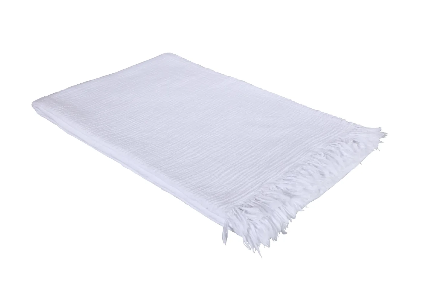 Eskitex AG Plaid Nizza Weiss 140x210 cm | Schubiger Möbel