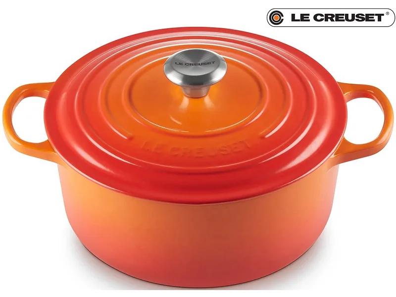 LE CREUSET Bräter SIGNATURE gusseisen orange