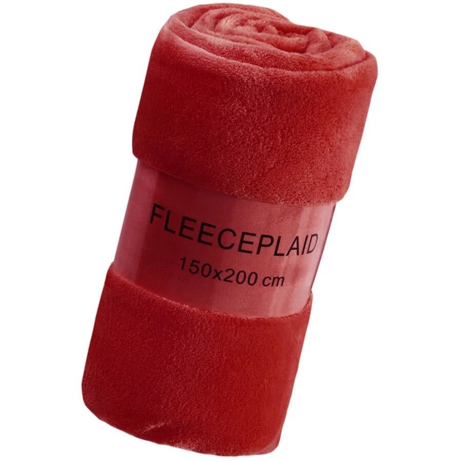 Flair Wohndecke Coral rot Polyester 150 x 200 cm