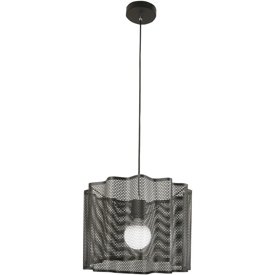 Pendellampe Gilbert Schwarz Metall 40 cm 200 cm