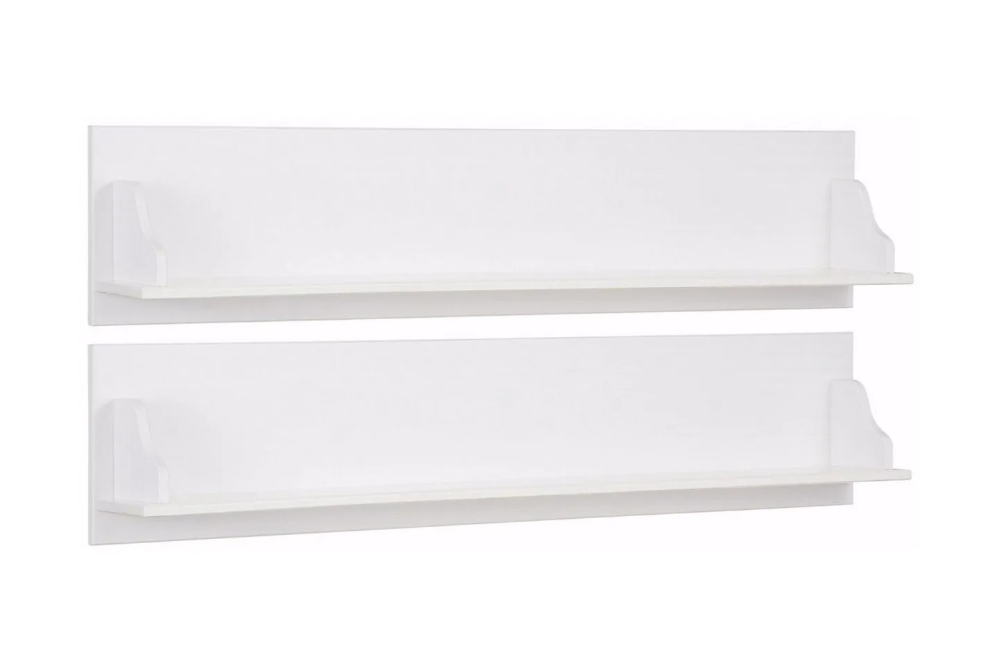 Taisia Vägghylla 120 cm 2-pack - Vit