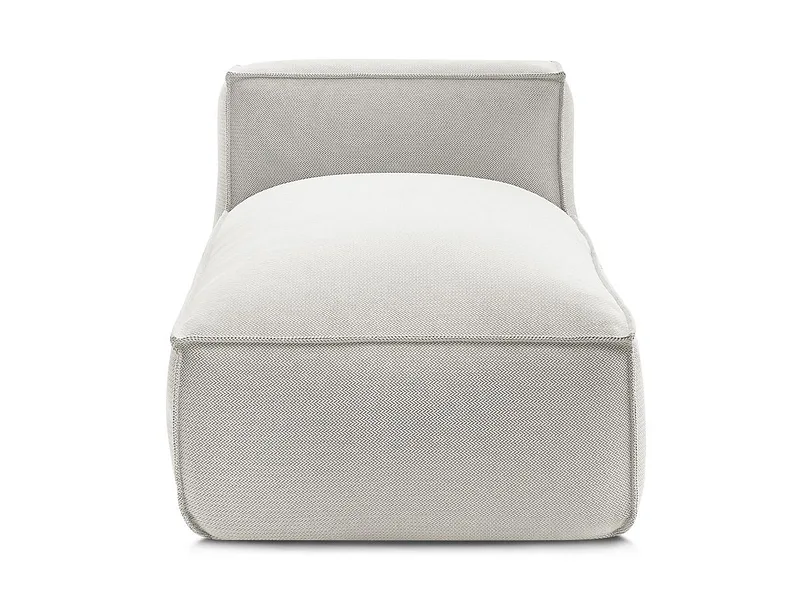Gartenottoman BOBOCHIC BIARRITZ Stoff chiniert beige