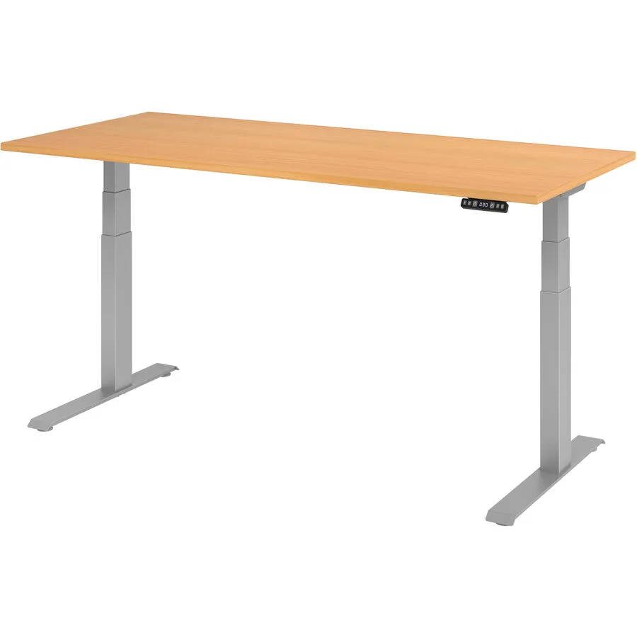 Schreibtisch Office buche Holzwerkstoff B 180 T 80 cm