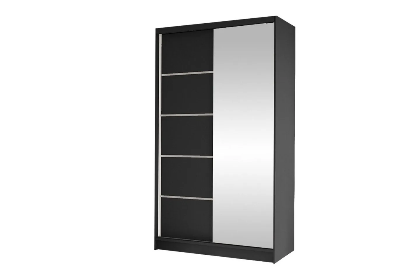 Glenmore Garderob m. Spegel Black -