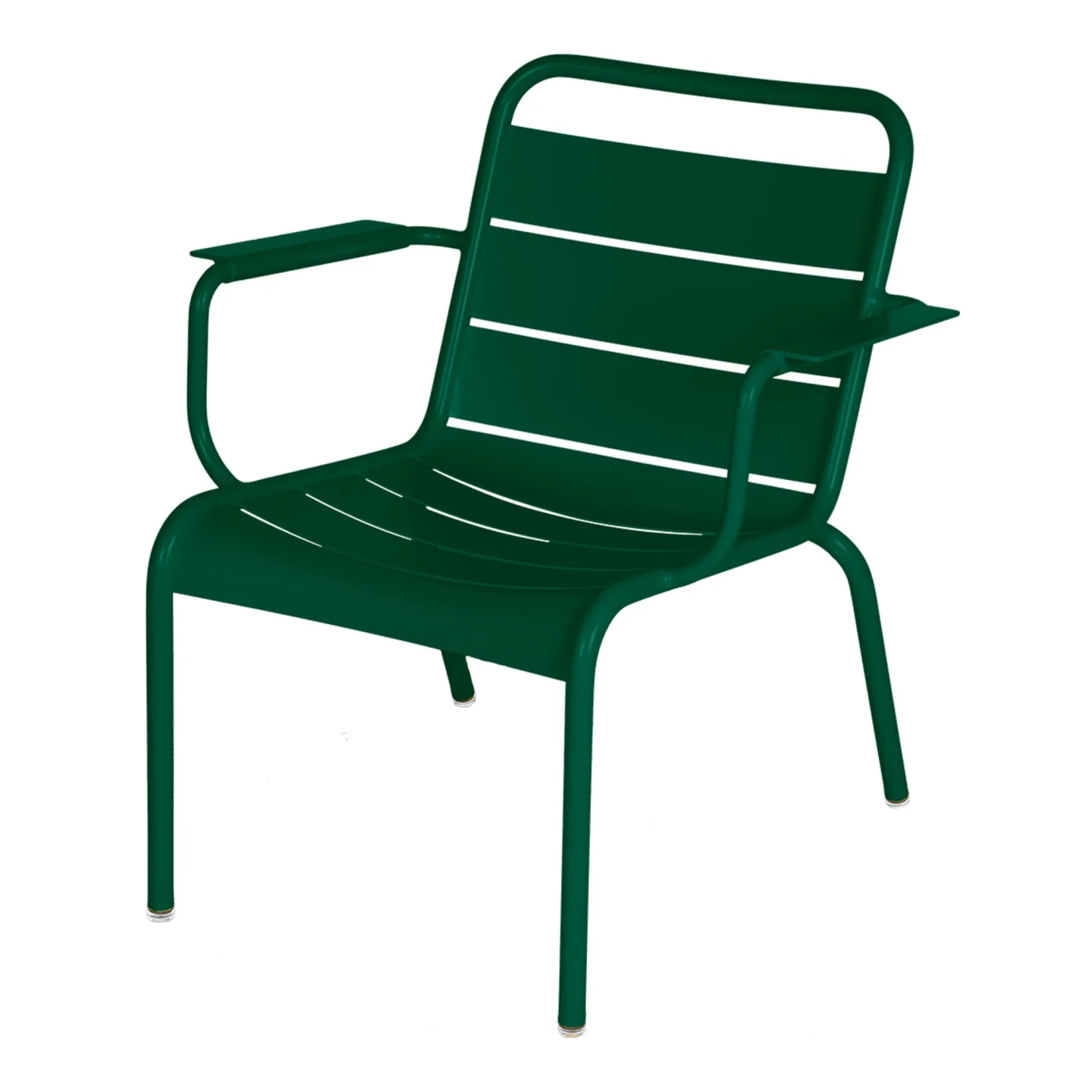Fermob - Luxembourg Lounge Armchair Cedar Green 02 - Fåtöljer utomhus - Frédéric Sofia - Grön - Metall