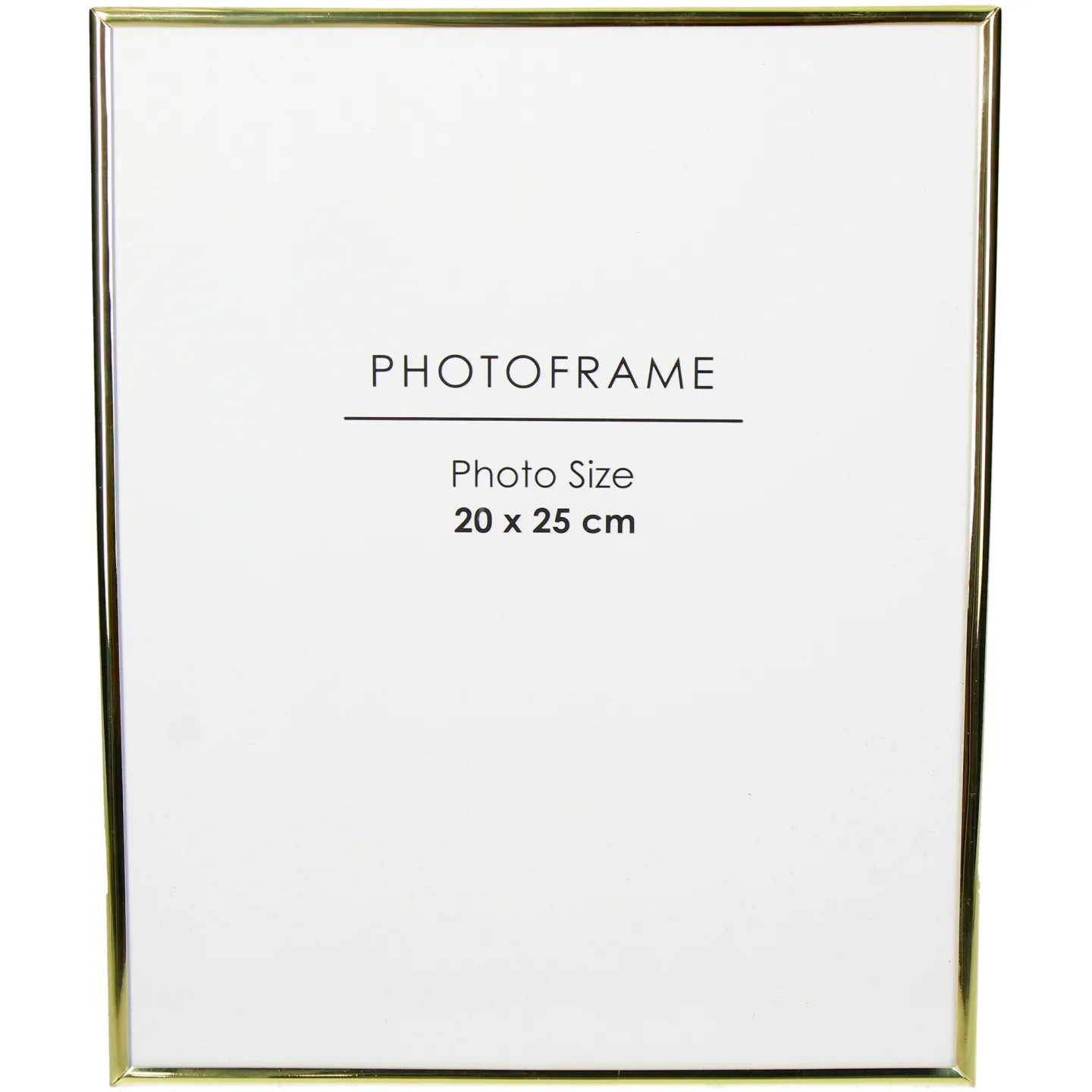Kersten Fotorahmen Metall, Gold B: 20 cm | Schubiger Möbel