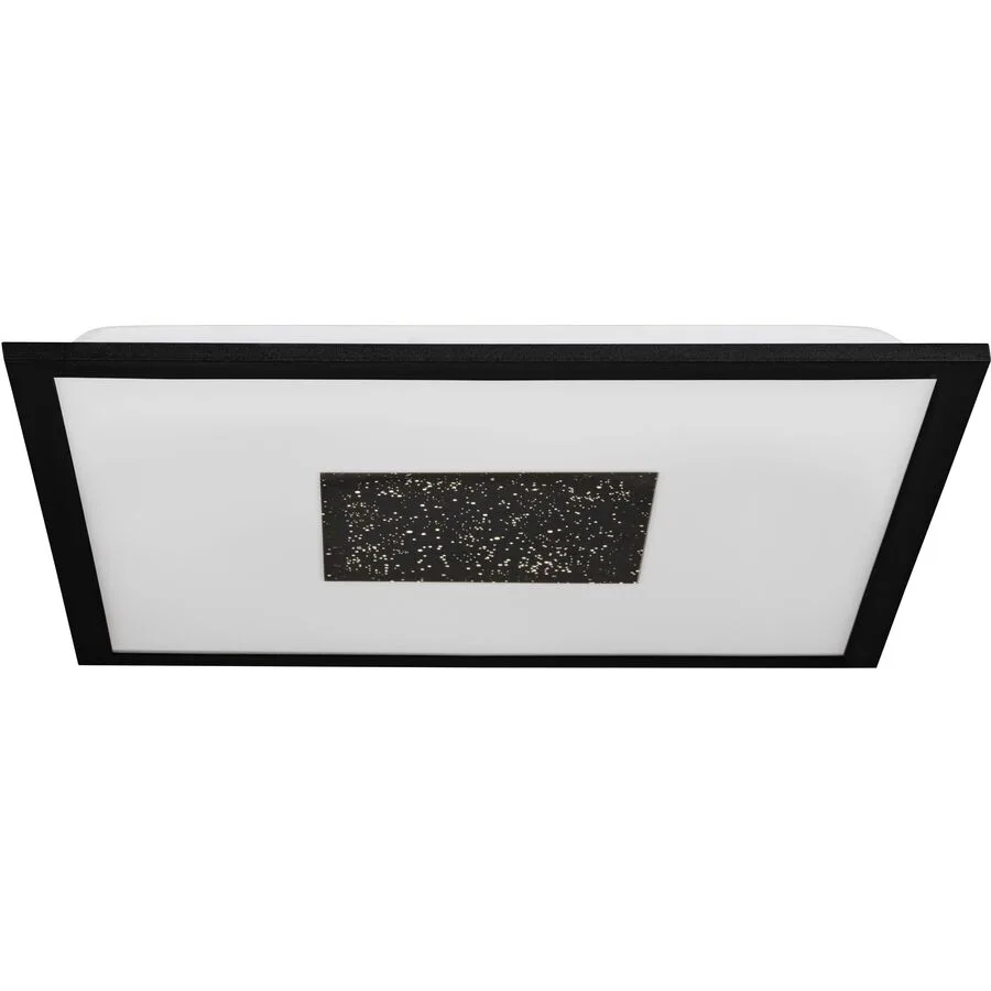 Eglo Deckenlampe Marmorata Schwarz/Weiss Aluminium/Stahl 44.5 cm 0 cm - LED - Lichtfarbe: Warmweiss - LED Energiesparlampen