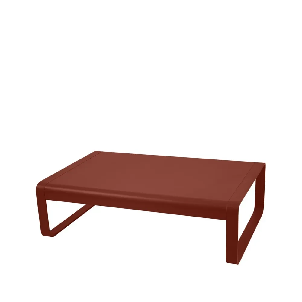 Fermob Bellevie soffbord lågt Red ochre (röd)