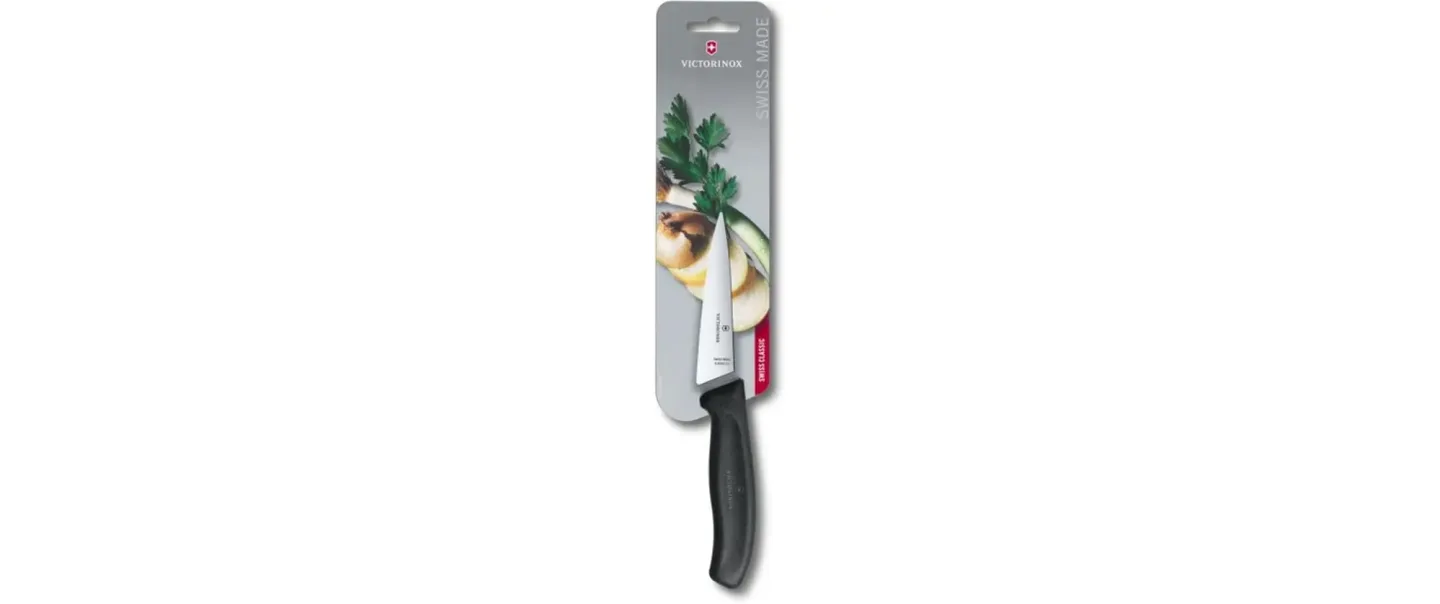 Alltron Kochmesser Swiss Classic, Schwarz, 12 cm Von Victorinox Schwarz | Schubiger Möbel