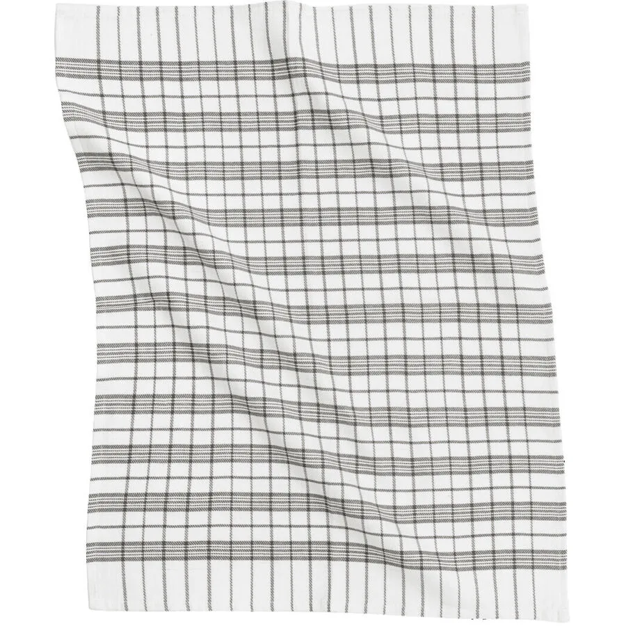 Geschirrtuch Hercules Grau Leinen/Polyester 50 cm 70 cm