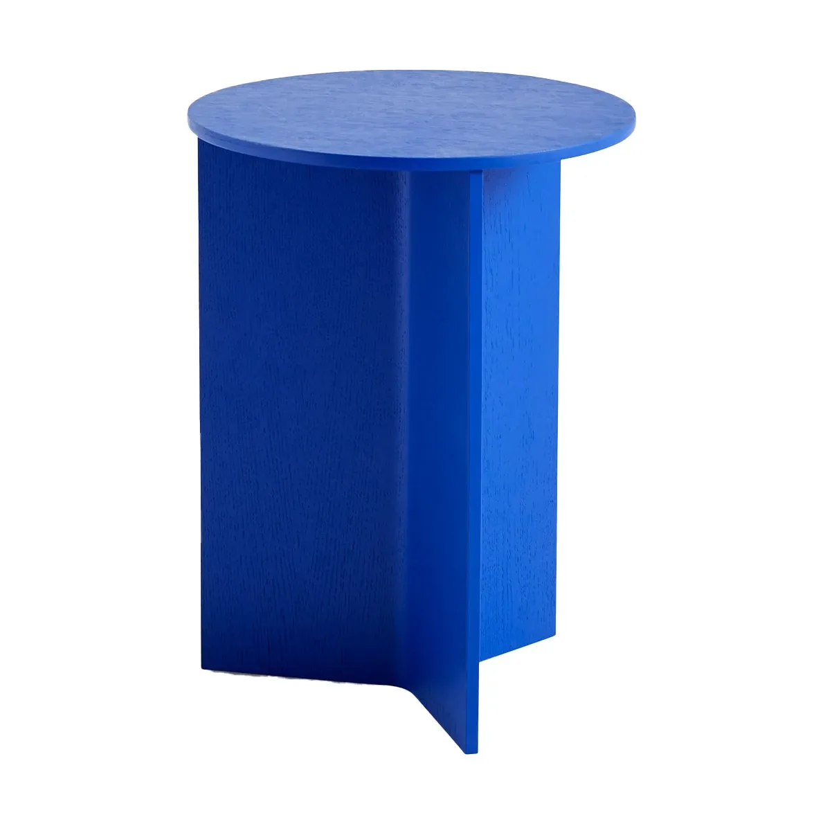 HAY Slit high sidobord Ø35 cm Vivid blue