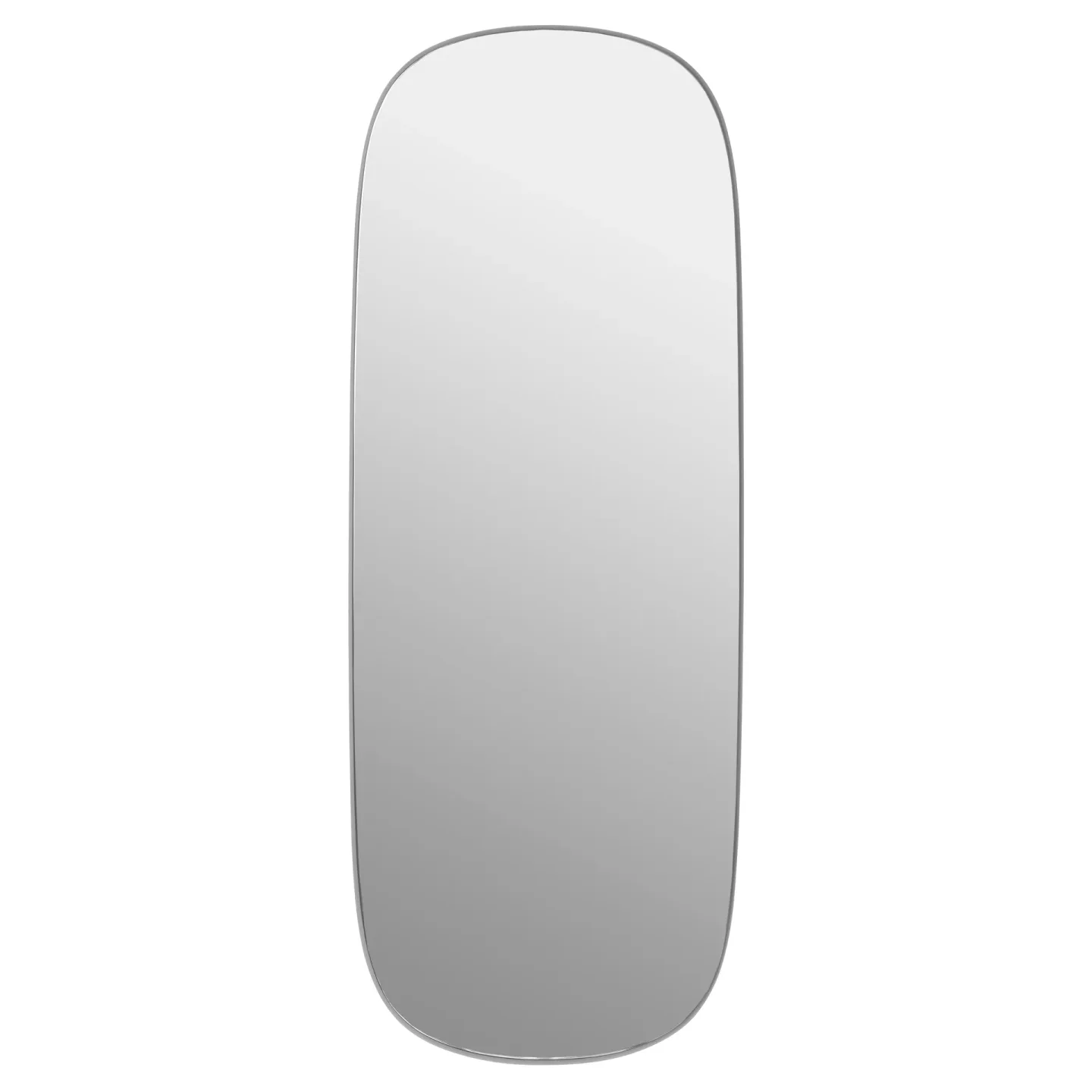 Muuto Framit Spiegel groß Grey-clear, 118x44,5 cm