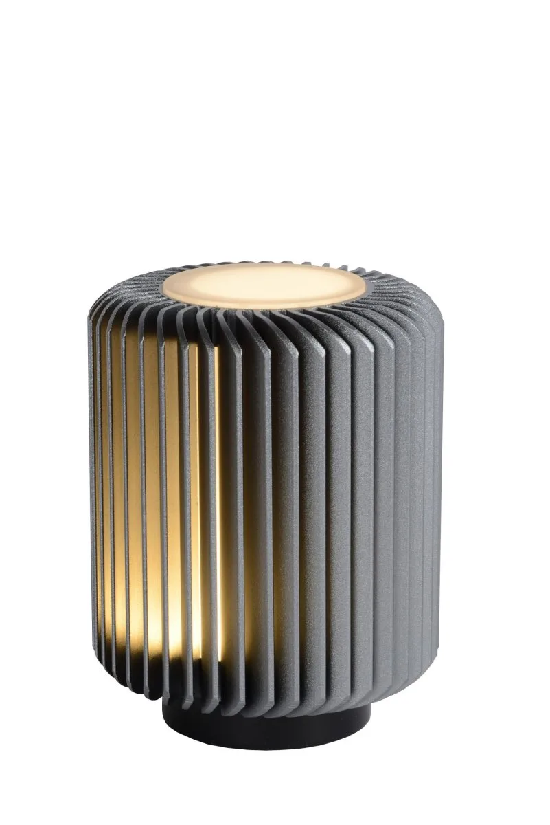 Lucide - Turbin 14cm - Bordslampa - Grå