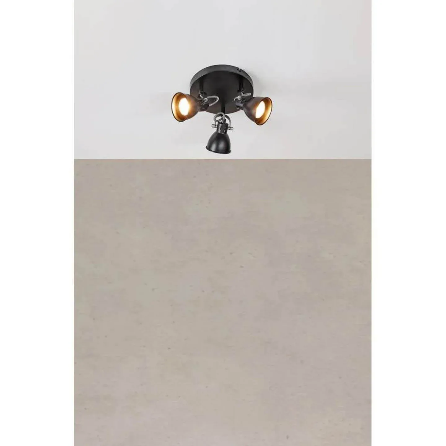 Mion 3 Deckenleuchte Matt Black - Markslöjd - Wohnzimmer - Metall