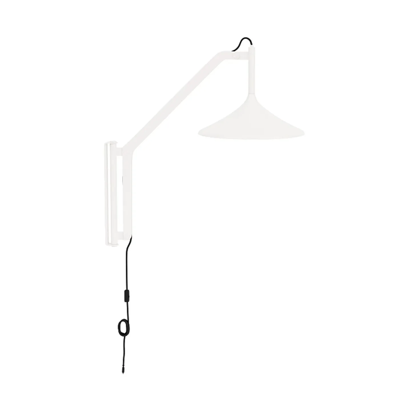 FDB Møbler U18 Hasle vägglampa Oyster white, 67,5 cm