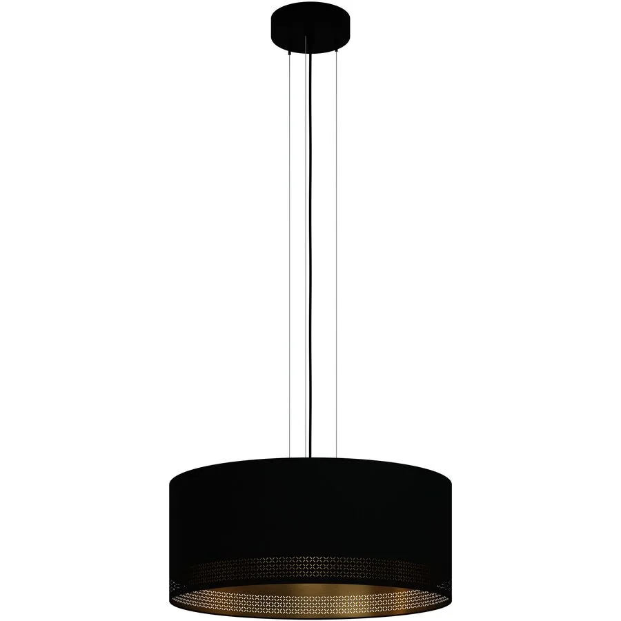 Eglo Pendellampe Esteperra Schwarz Stahl 53 cm 110 cm