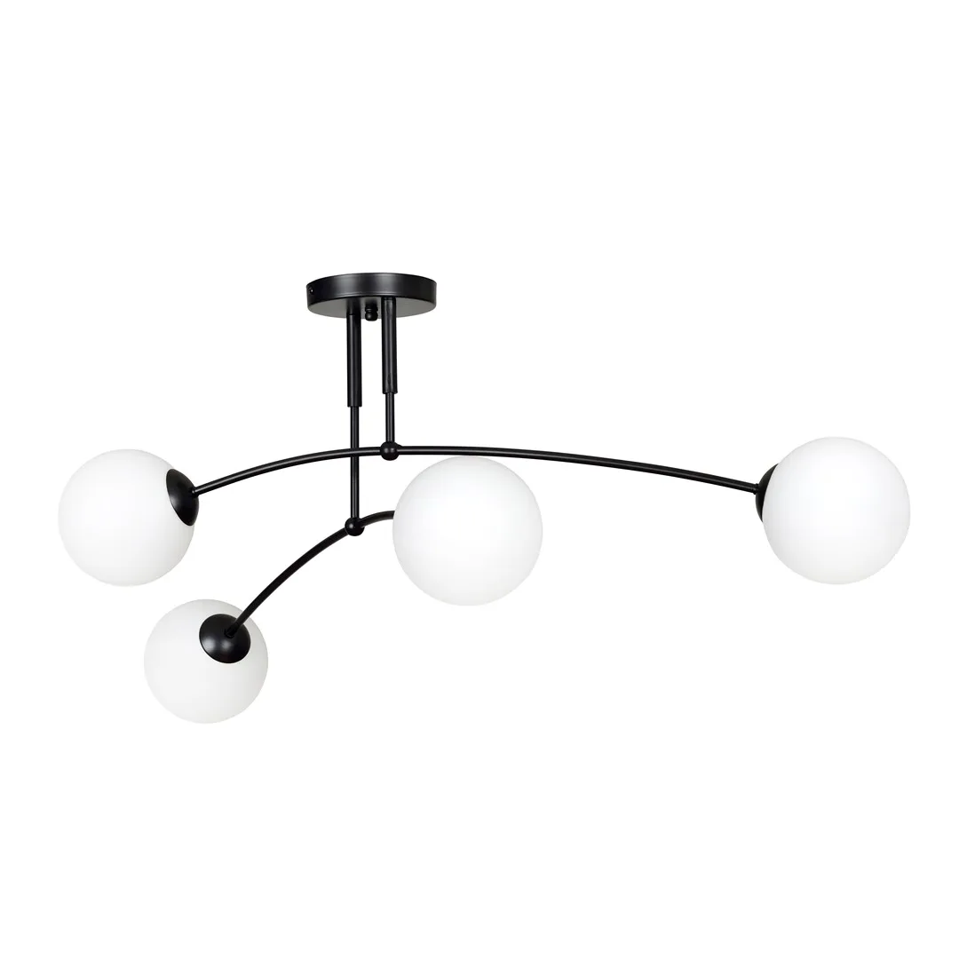 Emibig Lighting - Pregos 60cm - Takplafond - Svart