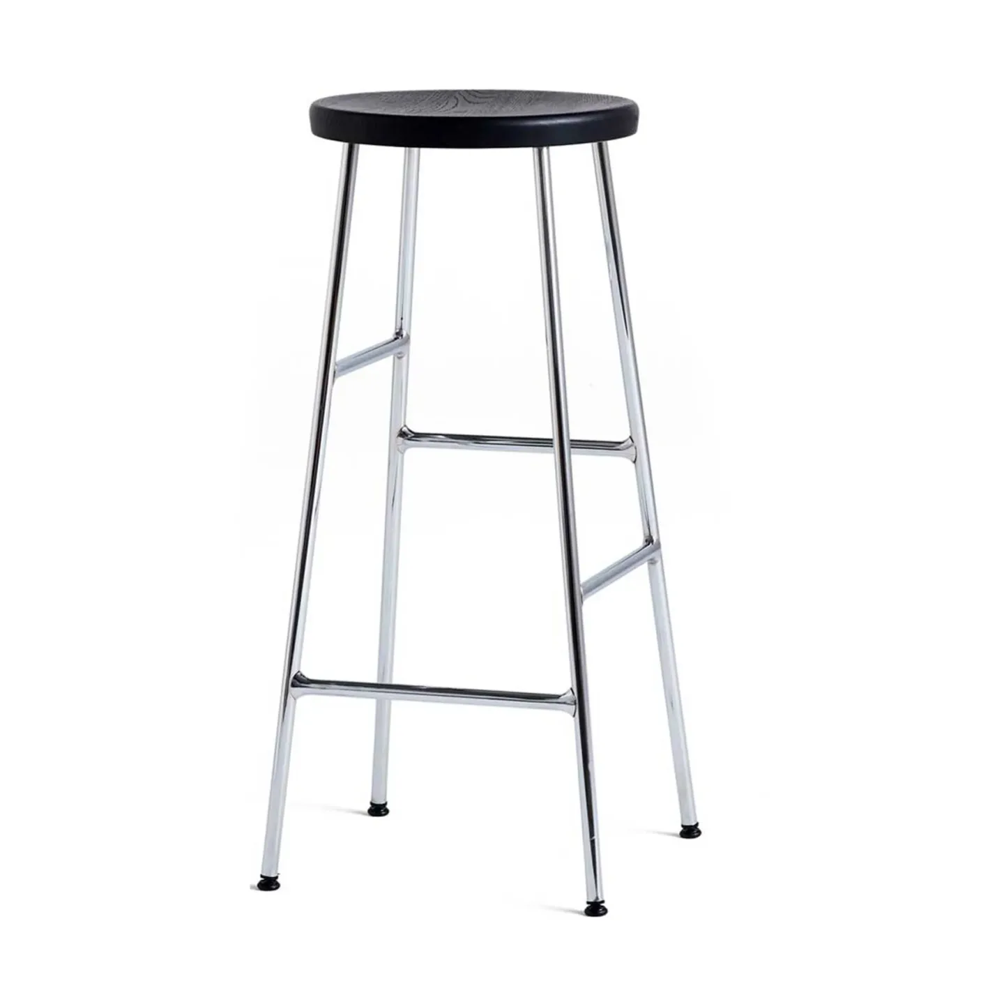 HAY Cornet barpall 75 cm Soft black oak-chrome