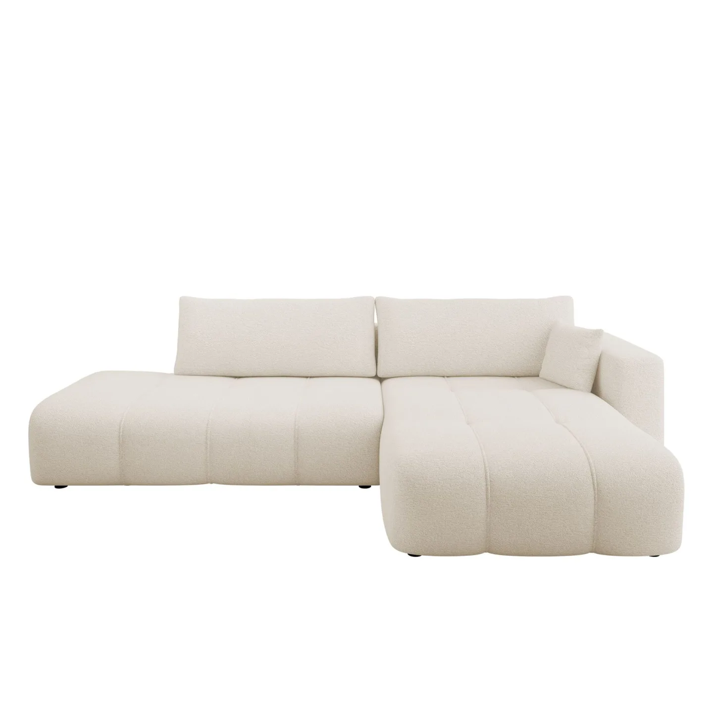 Flo Bäddsoffa med Divan 4-sits - Vit