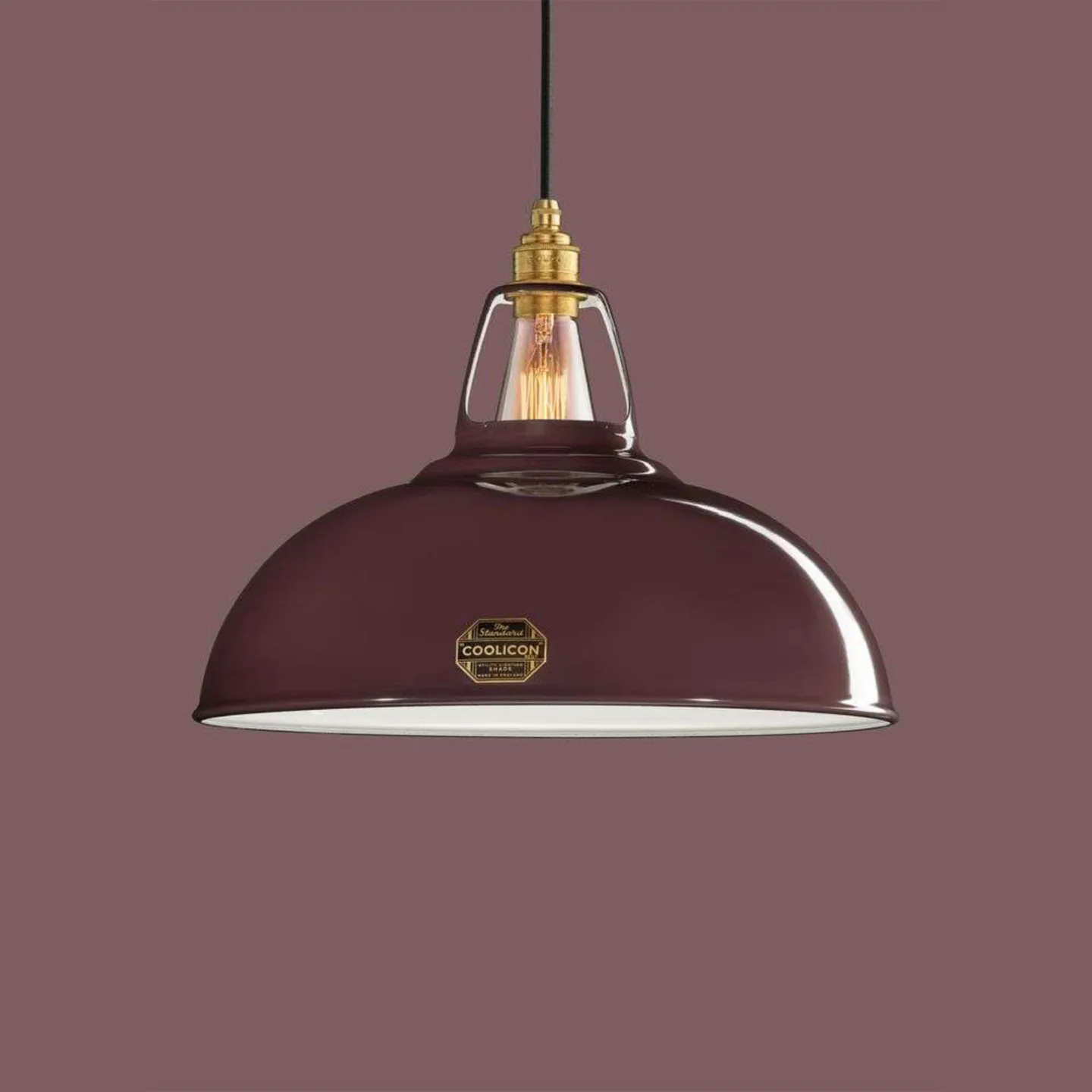 Large 1933 Design Pendelleuchte Metropolitan - Coolicon - Wohnzimmer - Metall