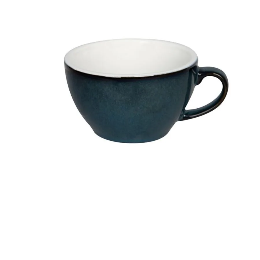 Diverse Cappuccinotasse Eggi Blau Porzellan 0.25 l - Farbe: nachtblau
