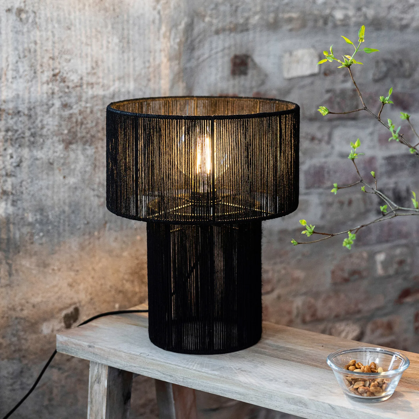 Soga 1 bordlampe Black - Markslöjd - Stue - Andet - Med skærm