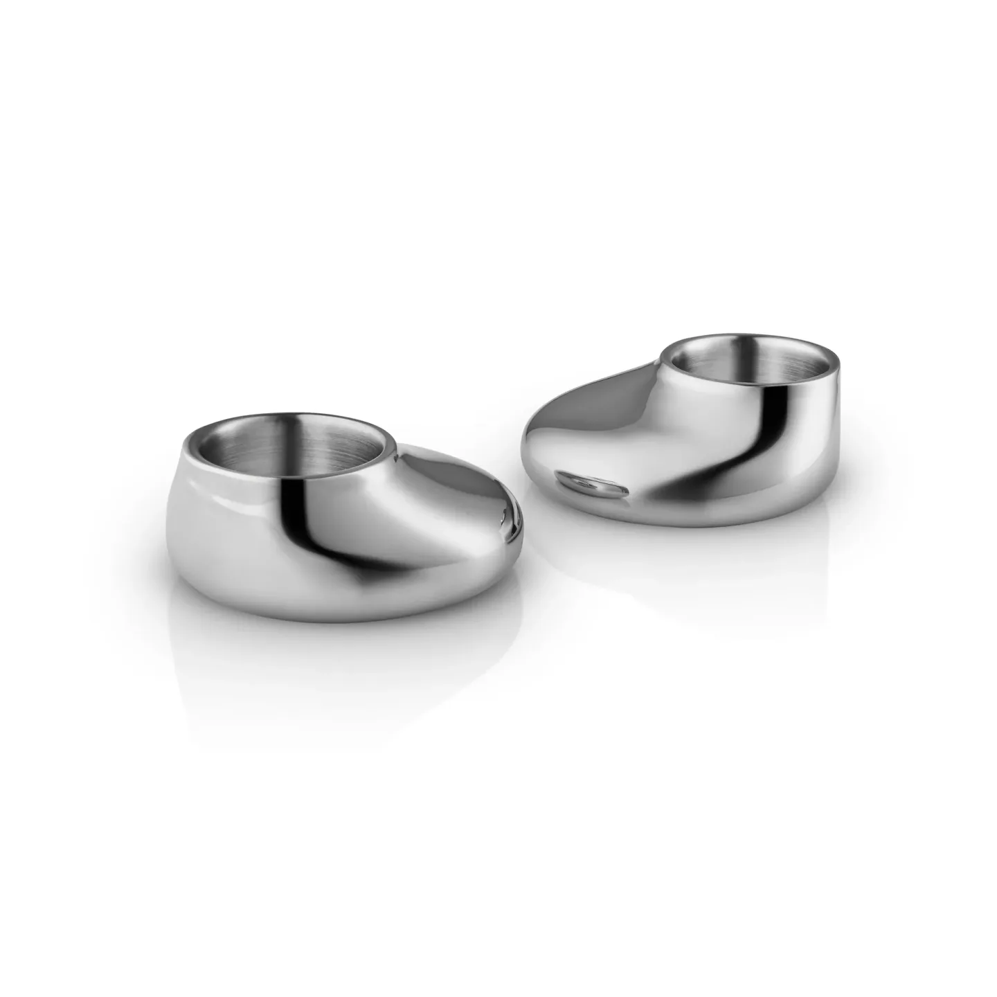 Eva Solo Eva Solo Mellow Kerzenhalter 2 Stk. Silber