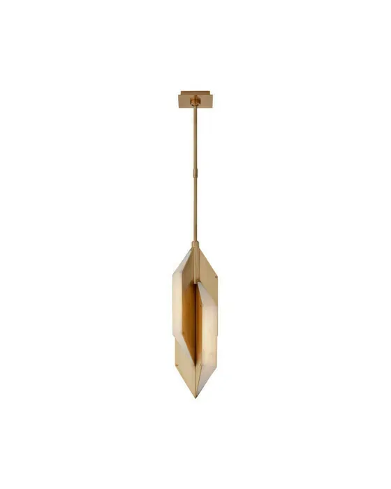 Ophelion Small Pendant Antique-Burnished Brass