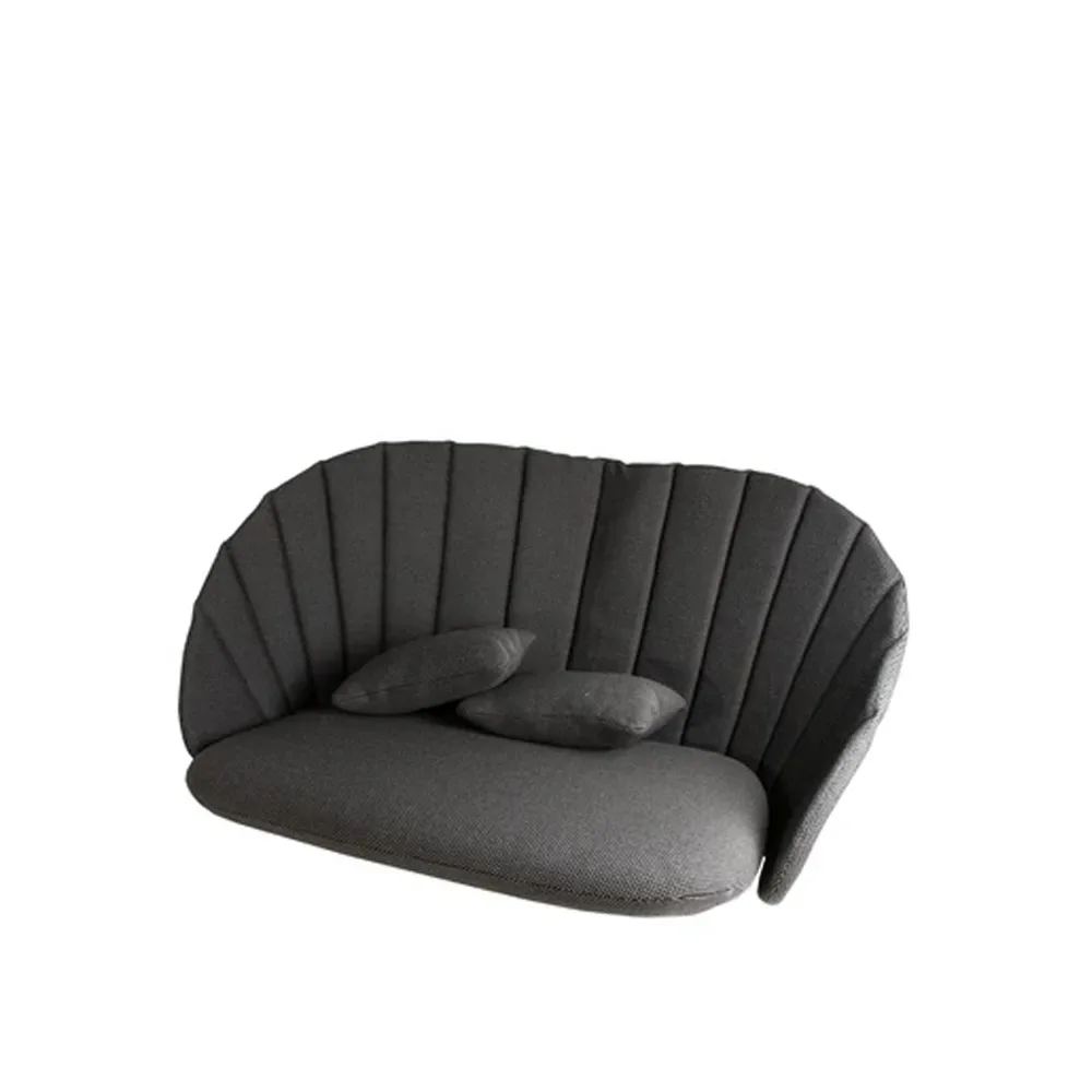 Cane-line Peacock Sofa-Set 2-Sitzer Focus dark grey